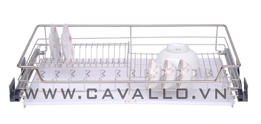 Rổ Inox Úp Chén Đĩa CA-600BK